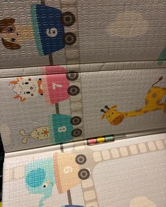 Tappeto gioco bambini pieghevole double face