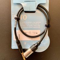 CORDIAL CFM 0,6 MV PATCH CABLE JACK XLR MASCHIO