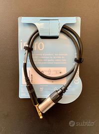 CORDIAL CFM 0,6 MV PATCH CABLE JACK XLR MASCHIO