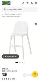 sedia junior Urban Ikea
