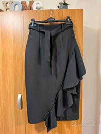 Gonna nera a tubino zuiki taglia xs