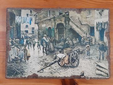 QUADRO STAMPA ROMA SPARITA ROESLER FRANZ