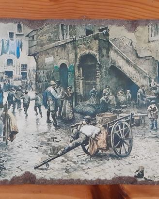 QUADRO STAMPA ROMA SPARITA ROESLER FRANZ