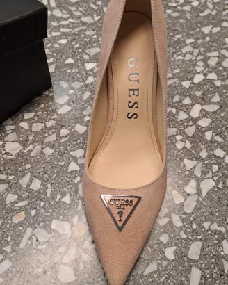 scarpe con tacco guess