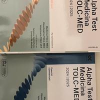 Set libri test di ingresso tolc - med