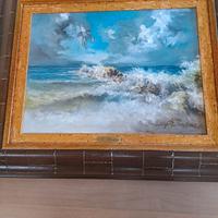 Quadro olio su tela di Luigi Pretin  30 x 40 cm