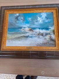 Quadro olio su tela di Luigi Pretin  30 x 40 cm