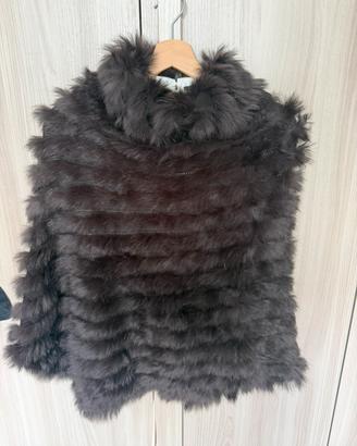 Poncho in lapin Donna Elena