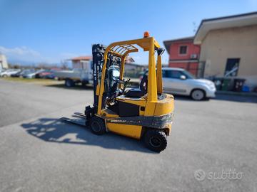 2 - CARRELLO ELEVATORE "ROBUSTUS SE420AC" E STOC