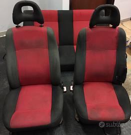 Set sedili completi di maniglie + rotelle FIAT 600