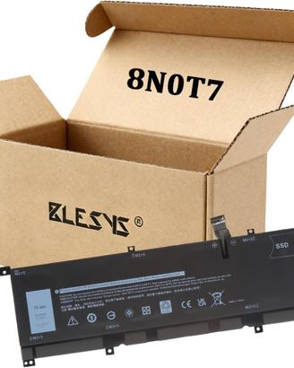 Batteria TMFYT 8N0T7 Batteria per Dell XPS 15