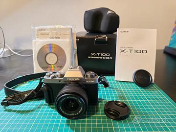 Fotocamera Fujifilm X-T100 + Obiettivo XC 15-45mm
