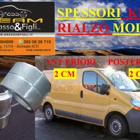 Kit rialzo Renault Trafic Kangoo scenic Rx4