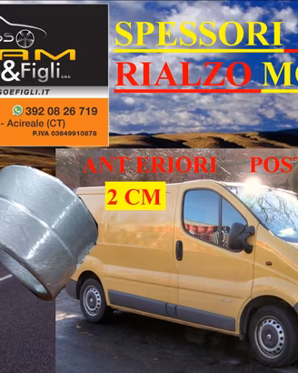 Kit rialzo Renault Trafic Kangoo scenic Rx4
