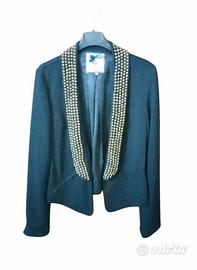 Blazer con borchie 