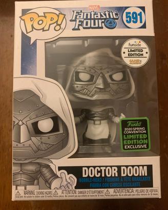 Funko pop Doctor Doom Marvel fantastici quattro
