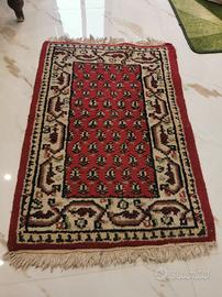 Coppia di tappeti persiani 100x65 e 90x60 