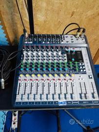 mixer Soundcraft fx12 signature 