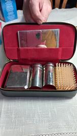 set da barba da viaggio vintage