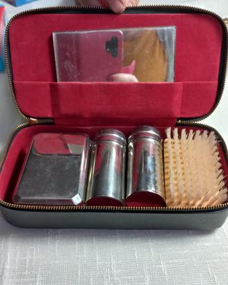 set da barba da viaggio vintage