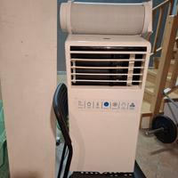 Condizionatore portatile con tubo