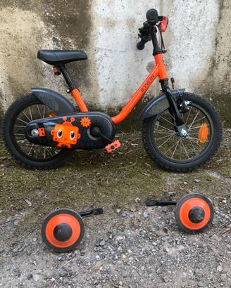 Bici 3-5 anni btwin 500 robot 14”