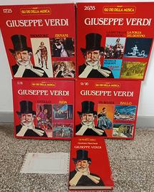 4 cofanetti 35 LP dischi opere Giuseppe Verdi