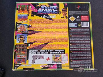 Point Blank + Pistola G-Con 45 PS1 Big BoxCompleto