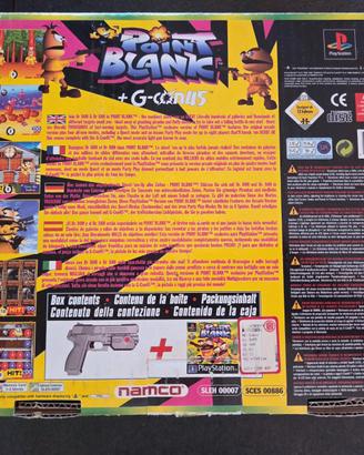 Point Blank + Pistola G-Con 45 PS1 Big BoxCompleto