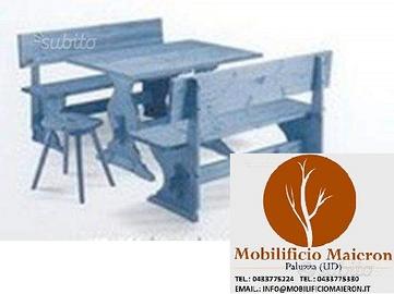 Set Panche Tavoli Birreria Ristorante Bar cd0049