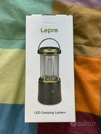 Lampada Campeggio IPX4 LED 1100lm + SOS - NUOVA