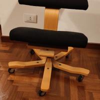 Stokke sedia con rotelle ergonomica regolabile