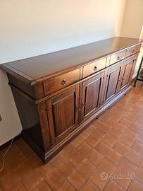 mobili sala da pranzo in legno massello