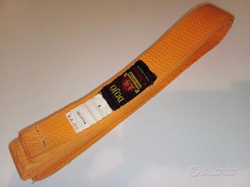 Cintura Judo arancione usata