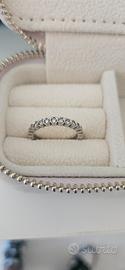 anello platino con diamanti 