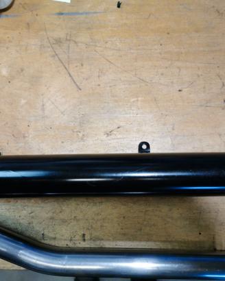 Bianchi 500 - Tubo di scarico e silenziatore