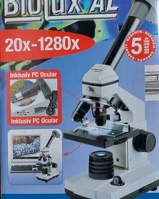 Bresser Microscopio Biolux AL 20x-1280x