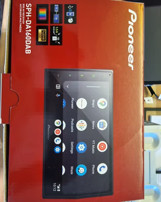 Pioneer SPH-DA160DAB CarPlay Android Auto + kit