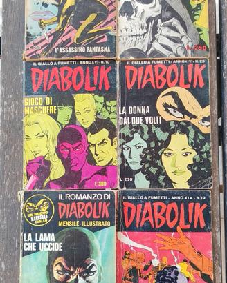 albi e libro DIABOLIK