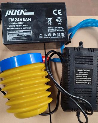 Batteria Ricaricabile al Piombo-Acido 24V 6Ah