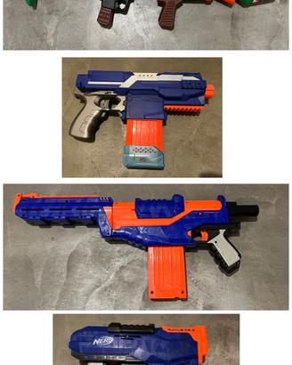 NERF  Lotto 15 Nerf e X-Shot usati e funzionanti