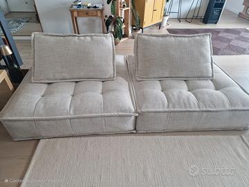 Divano maisons du monde componibile 2 pezzi