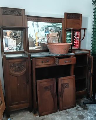credenza legno 