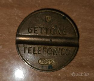 GETTONE TELEFONICO 7809 - RARO