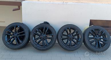 Cerchi 17" Neri 5x110 + Gomme 4 Stagioni (Opel Alf
