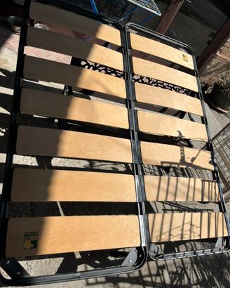 3 reti letto con doghe in legno