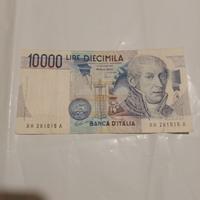 Banconota 10.000 Lire serie sostitutiva XH