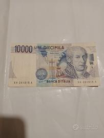 Banconota 10.000 Lire serie sostitutiva XH