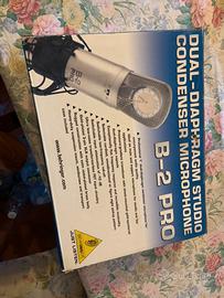 dual diaphgram studio condenser microphone