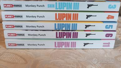 Libri Lupin III manga 